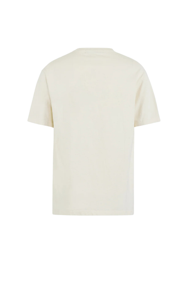District Vision California Cotton Tee, Run With Heart Tee - Vintage White