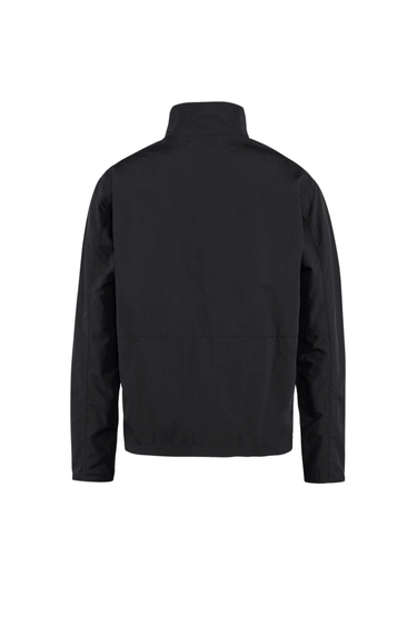 District Vision Half-Zip Nylon Windbreaker - Black