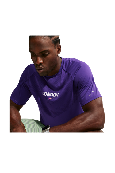 Nike Stride Men's Dri-FIT ADV Running Top - COURT PURPLE