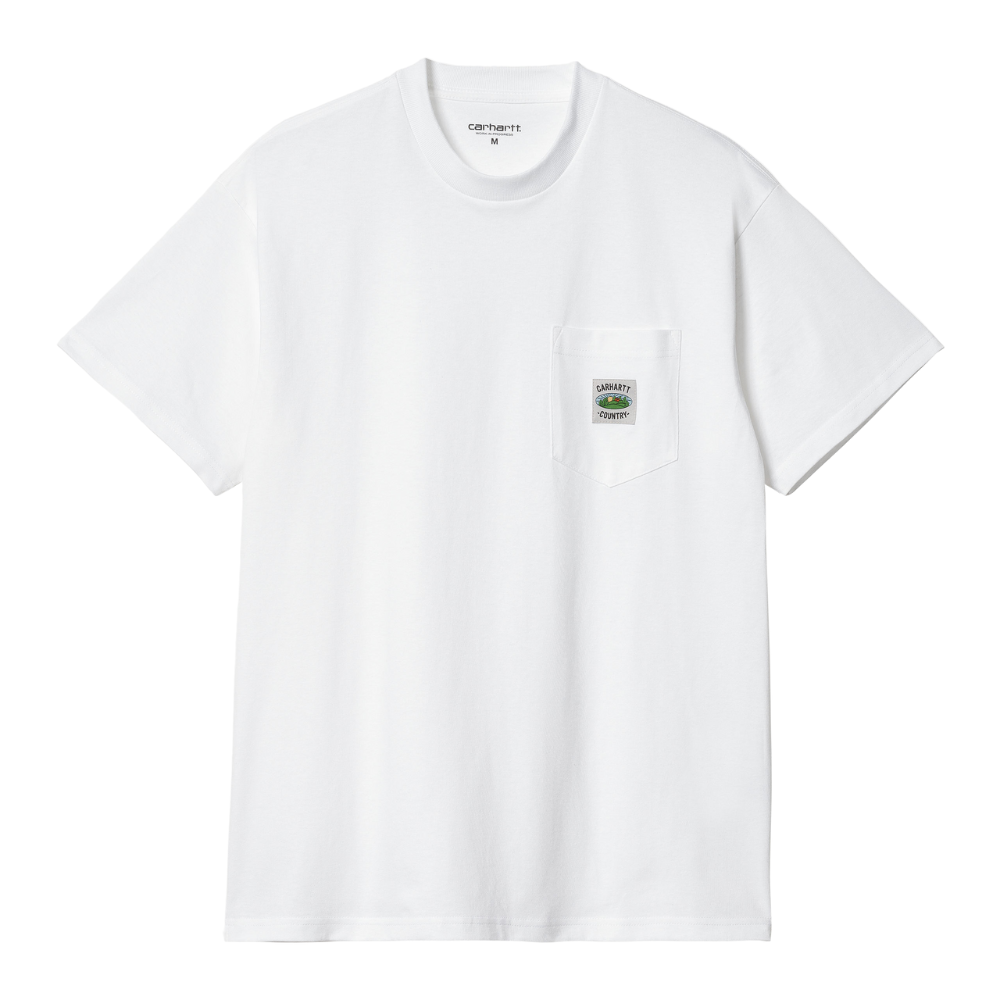 Carhartt WIP S/S Field Pocket T-Shirt In White