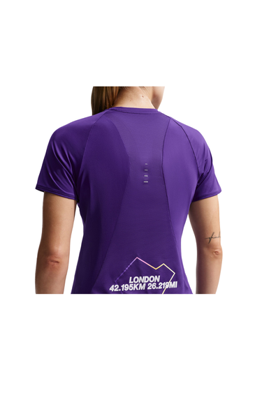 Nike Swift Women's Dri-FIT Short-Sleeve Running Top - Purple