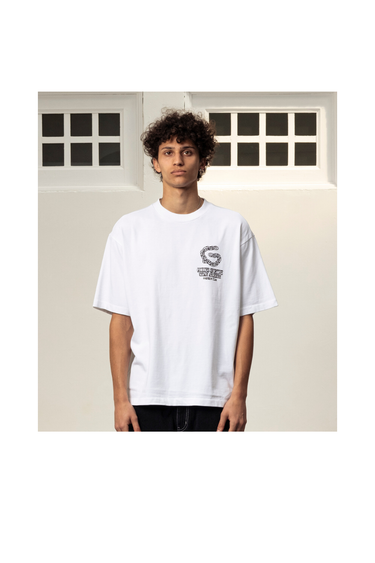 Goodies Sportive Chain Tee - White