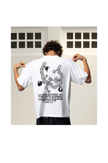 Goodies Sportive Chain Tee - White