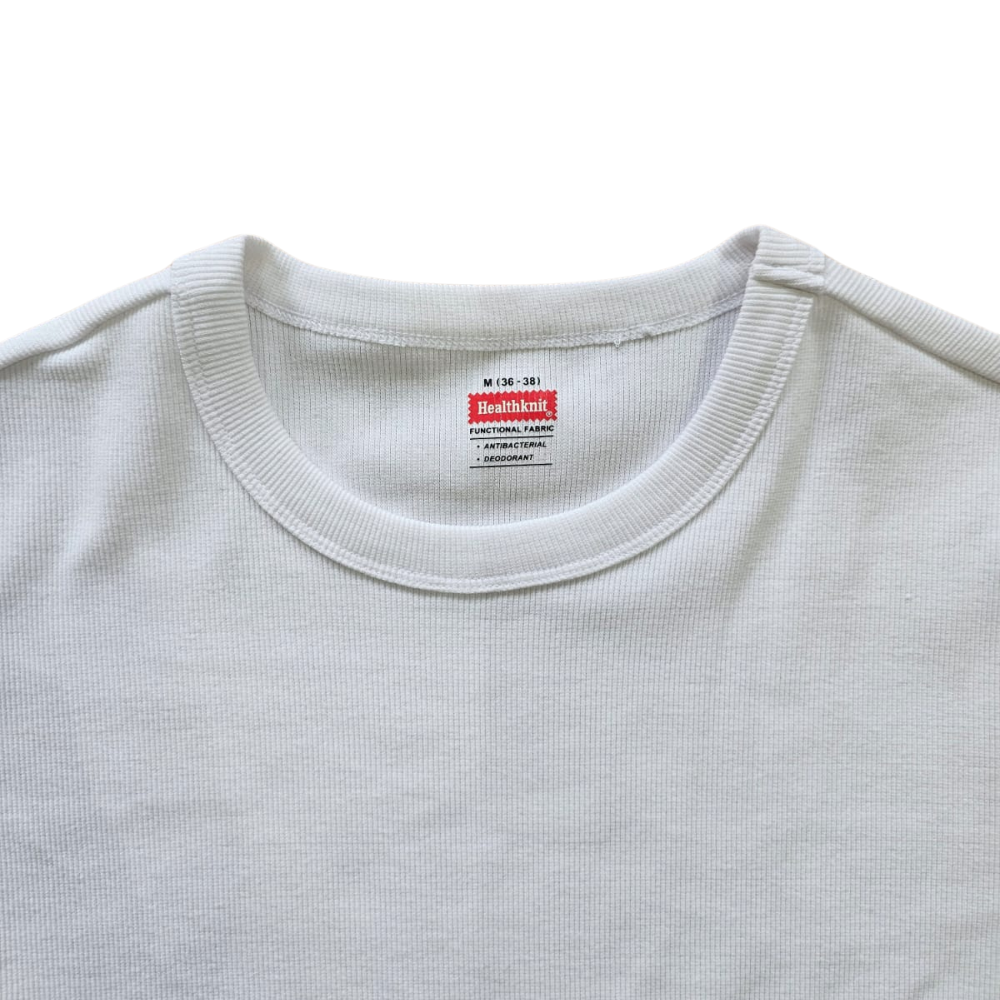 Healthknit Tee Shirt In Plain White