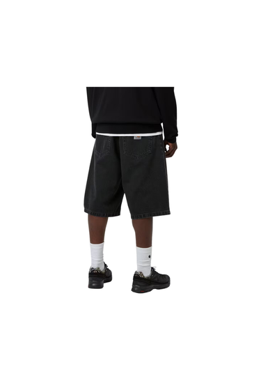 CARHARTT WIP Landon Short - BLACK STONE WASHED