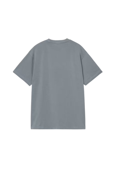 CARHARTT WIP S/S WIP III T-Shirt - Cozy Blue, Heavy stone wash