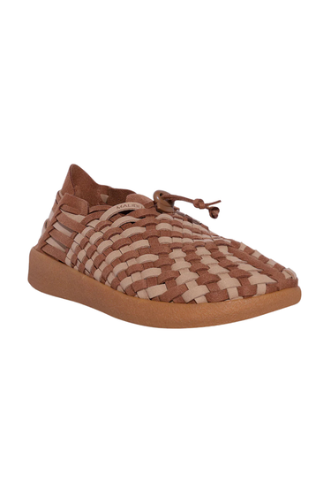Malibu Sandals Latigo - Beige/Walnut/Tan 2 Tone