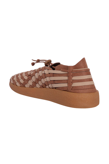 Malibu Sandals Latigo - Beige/Walnut/Tan 2 Tone