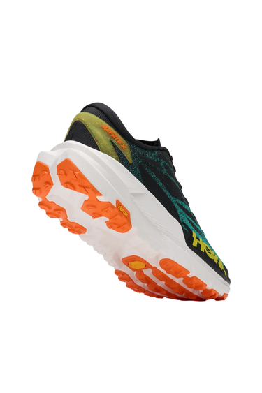 Hoka Mafate X - Black / Electric Aqua