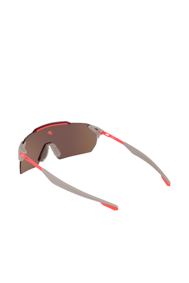 NIKE LIMITLESS SHIELD - COLLEGE GREY/ORANGE MIRROR LENS