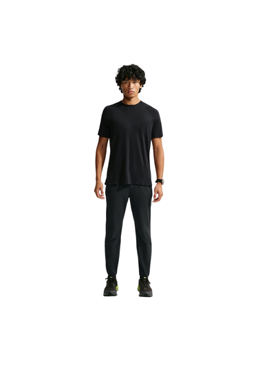 NikeLab Running Wool-Blend Short-Sleeve Top - Black