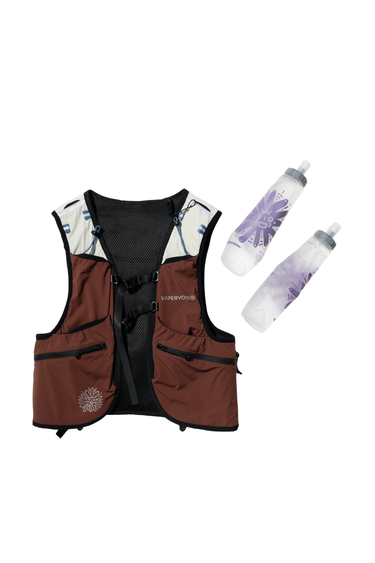 UPPERVOID CLOWN S HYDRATION VEST - Khaki/Coffee