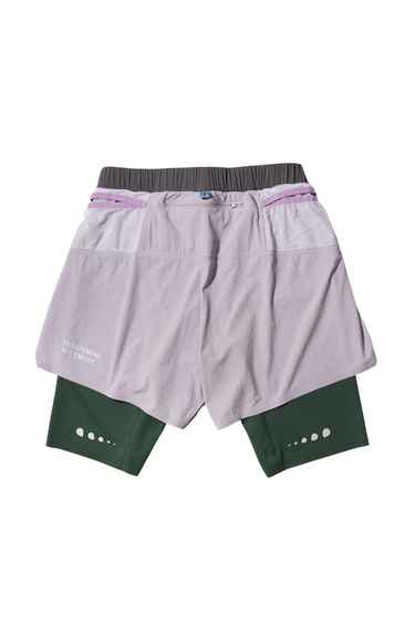 UPPERVOID ENSIGN S SHORTS - GREY / PURPLE
