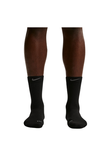 Nike Run Lightweight Running Crew Socks - Black