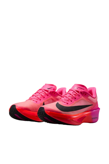 Nike ZOOM FLY 6 (Women's) Road Racing Shoe - Hyper Pink/Black-Laser Crimson