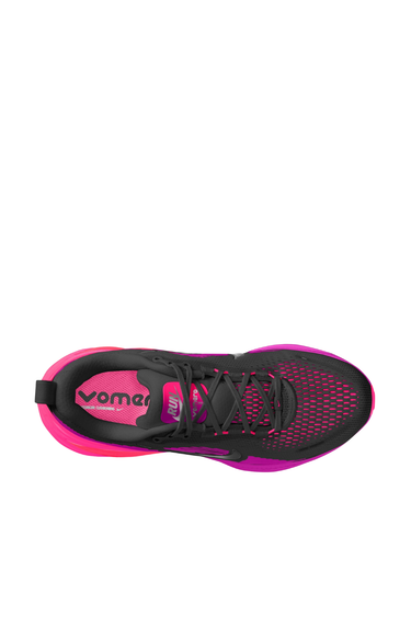 Nike Vomero 18 (Women's) Road Running Shoes - Black/Black-Hyper Pink-Laser Crimson