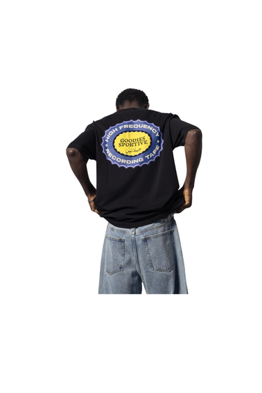Goodies Sportive Recording Tape T-Shirt - Black