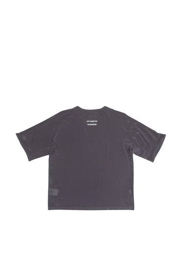 optimistic Runners Perforated T-shirt - Blueberry
