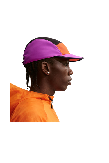 NIKE ACG FLY UNSTRUCTURED CAP - Safety Orange/Vivid Purple/Black