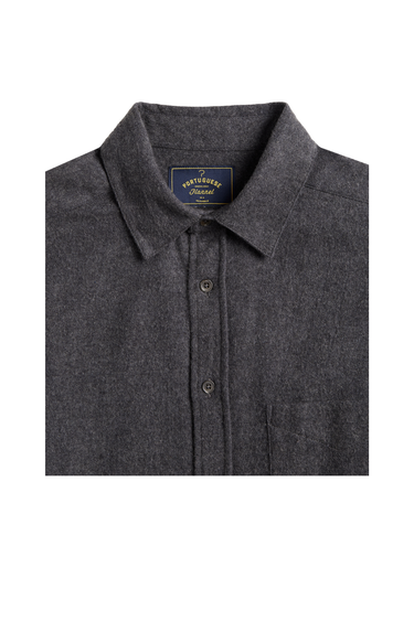 Portuguese Flannel Suavis Shirt - Grey