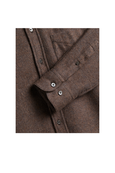 Portuguese Flannel Suavis Shirt - Brown