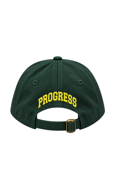 PROGRESS RUNNING CLUB JAPAN 'SEE YOU ON THE ROAD' CAP - BLACK/YELLOW