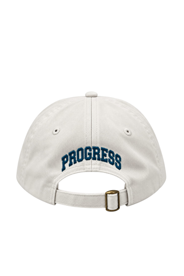 PROGRESS RUNNING CLUB JAPAN 'SEE YOU ON THE ROAD' CAP - BEIGE/TEAL
