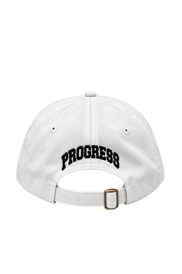 PROGRESS RUNNING CLUB JAPAN 'RUNS THE WORLD' CAP - WHITE/BLACK