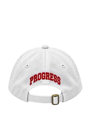 PROGRESS RUNNING CLUB JAPAN 'RUNNING PASTA' CAP - WHITE/RED