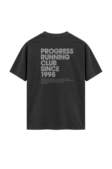 PROGRESS RUNNING CLUB JAPAN 'SINCE 98' TEE - BLACK