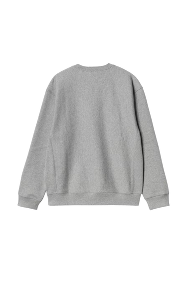 Carhartt WIP American Script Sweatshirt - Ash Heather