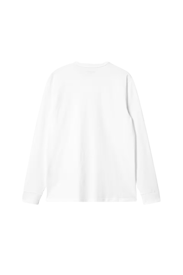 Carhartt WIP L/S Pocket T-Shirt - White
