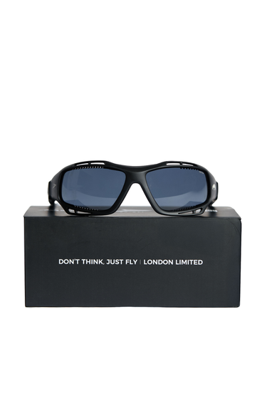 PROGRESS RUNNING CLUB x 720 ARMOUR x Du Wei Stingray SUNGLASSES - BLACK / GRAY (LONDON LIMITED EDITION)