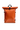 Kilometer Studios Everyday Rolltop Backpack - Orange