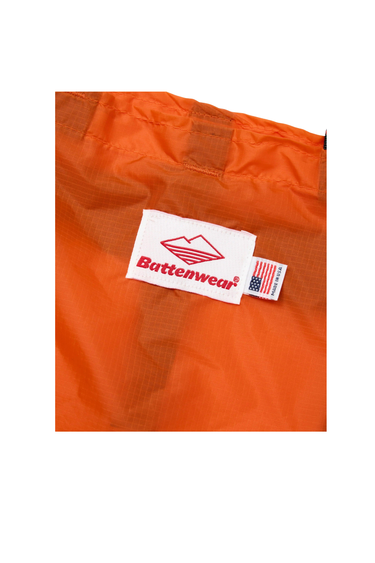 Battenwear Packable Tote - Orange Nylon / Black
