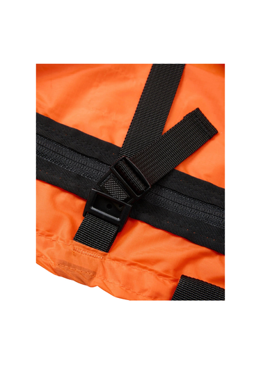 Battenwear Packable Tote - Orange Nylon / Black