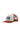 Patagonia P-6 Logo Trucker Hat - White / Rusty Red