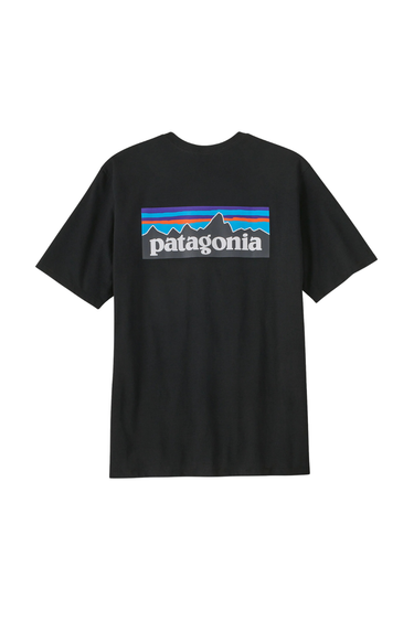 Patagonia P-6 Logo Responsibili-Tee® - Black
