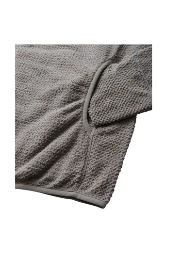 ROA Awi Thermal Zip Up Hoodie - Light Grey