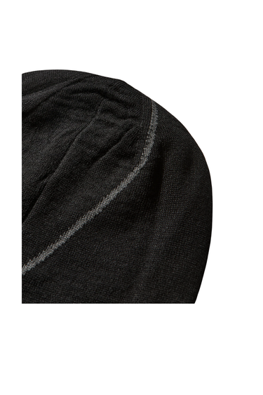 ROA Logo Wool Beanie - Deep Black