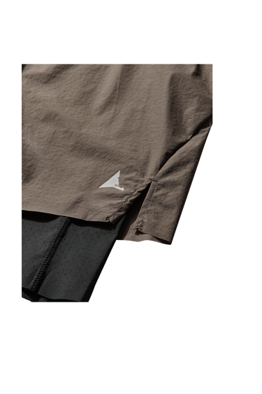 ROA Helder 5 Inch 2-in-1 Running Shorts - Brown