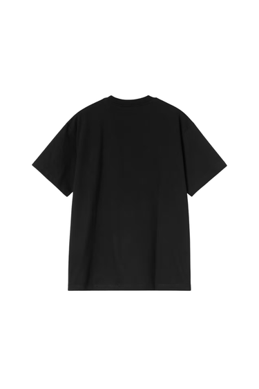 CARHARTT WIP S/S TIPSY TYPE T-SHIRT - BLACK
