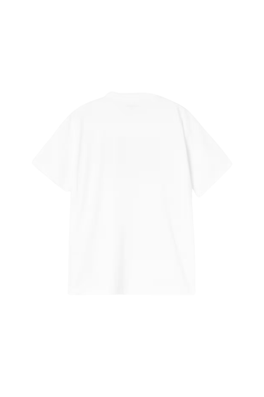 CARHARTT WIP S/S TIPSY TYPE T-SHIRT - WHITE