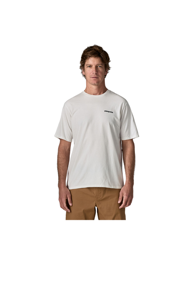 Patagonia P-6 Logo Responsibili-Tee® - Fiber White