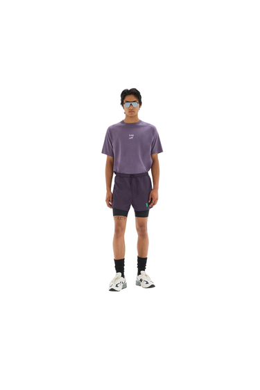 District Vision Ultralight Nylon Trail Shorts - Nightshade/Black