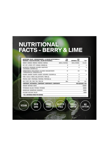 STYRKR SLT+ High-Strength Electrolyte Supplement Sachet - BERRY & LIME 30x