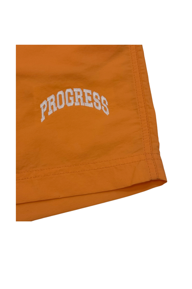Progress Running Club Japan Nylon Shorts - Sherbet Orange