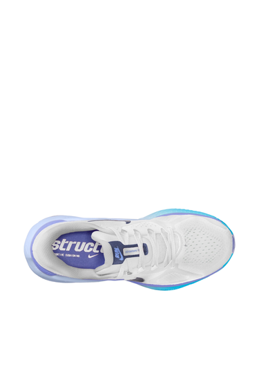 Nike Structure Plus Women's Road Running Shoes - WHITE/MIDNIGHT NAVY-ROYAL PULSE