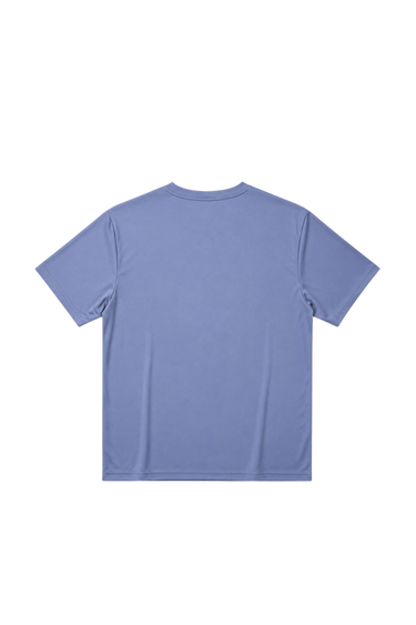 PROGRESS RUNNING CLUB JAPAN 'DASH' TECH TEE - INDIGO / BLACK