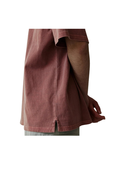 FrizmWORKS OG Pigment Dyeing Half Tee - Pink